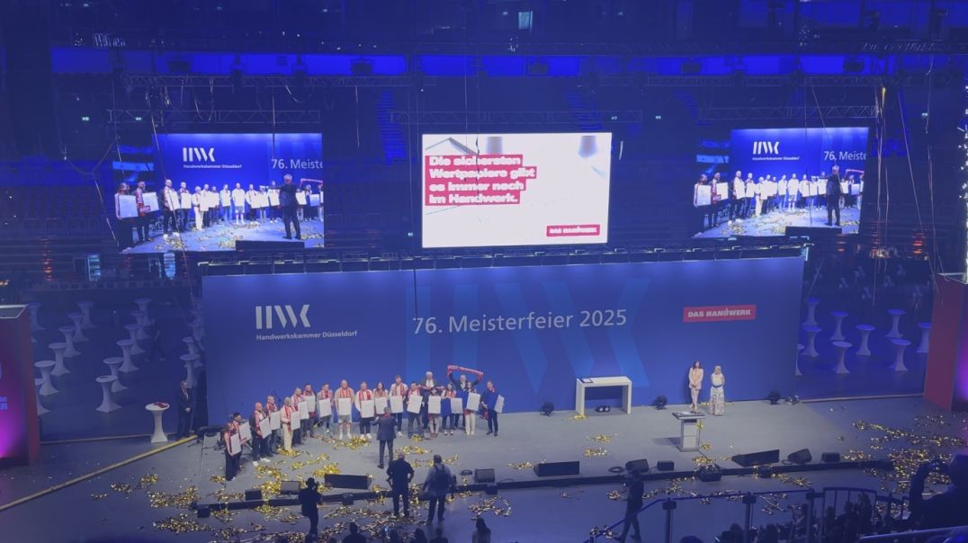 Meisterfeier 2025 HWK Düsseldorf PSD BANK DOME
