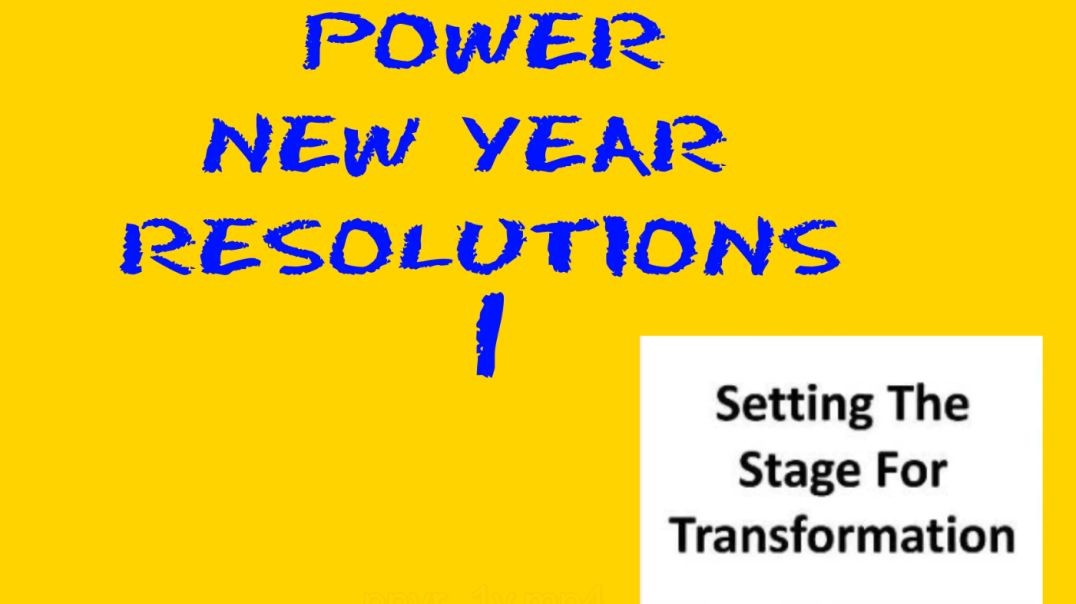 Power New Year Resolutions Series 1-8