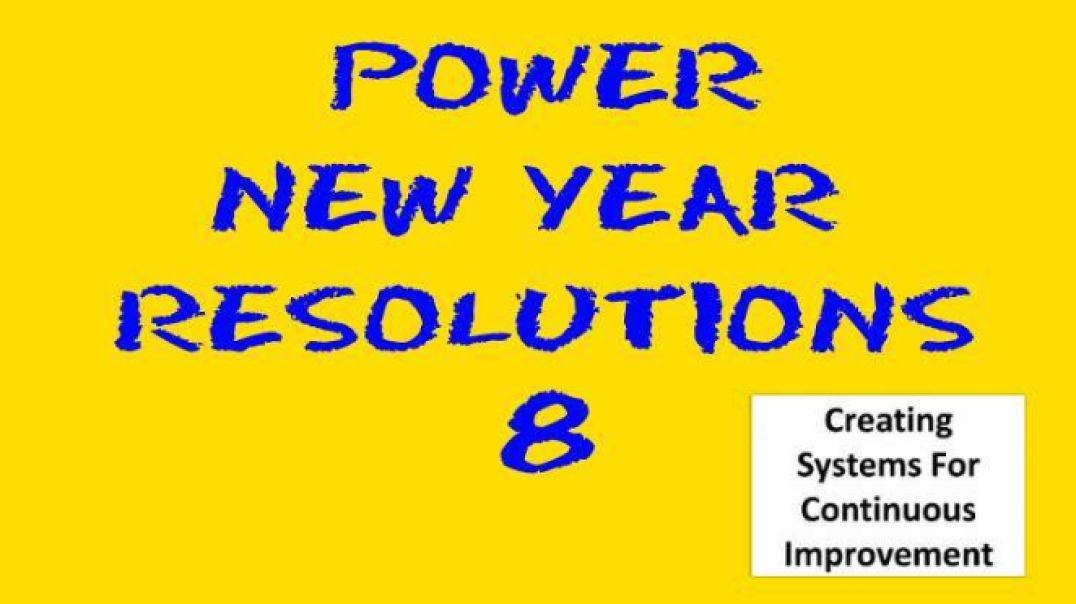Power New Year Resolutions Series 8-8