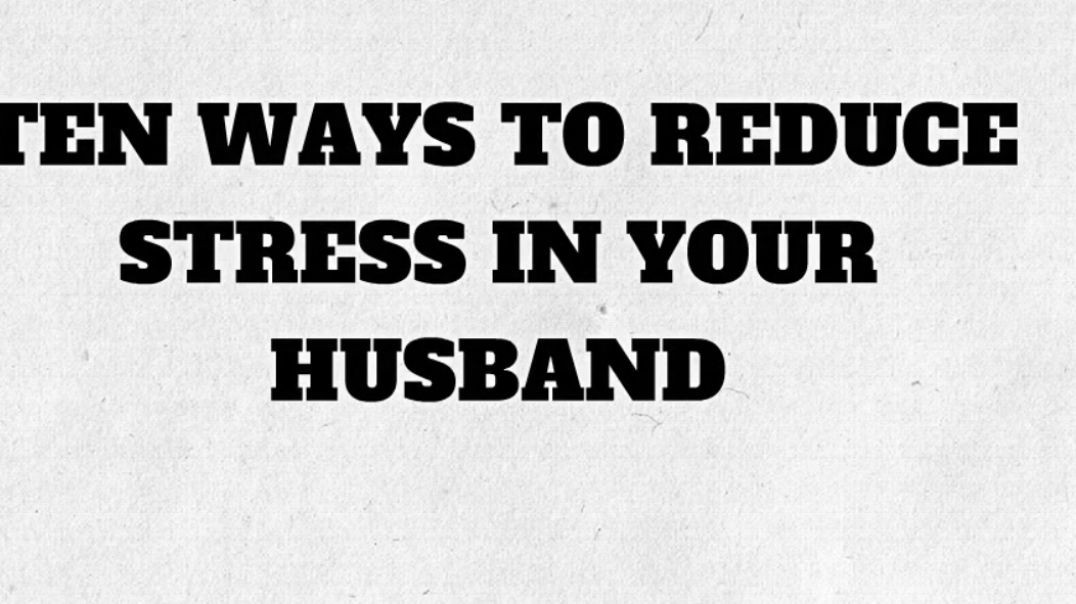 10 ways to make hubby happy9