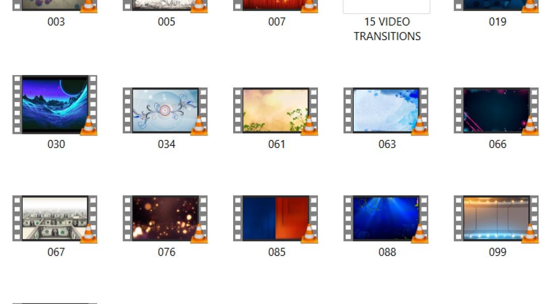 15 VIDEO TRANSITIONS FOR $5