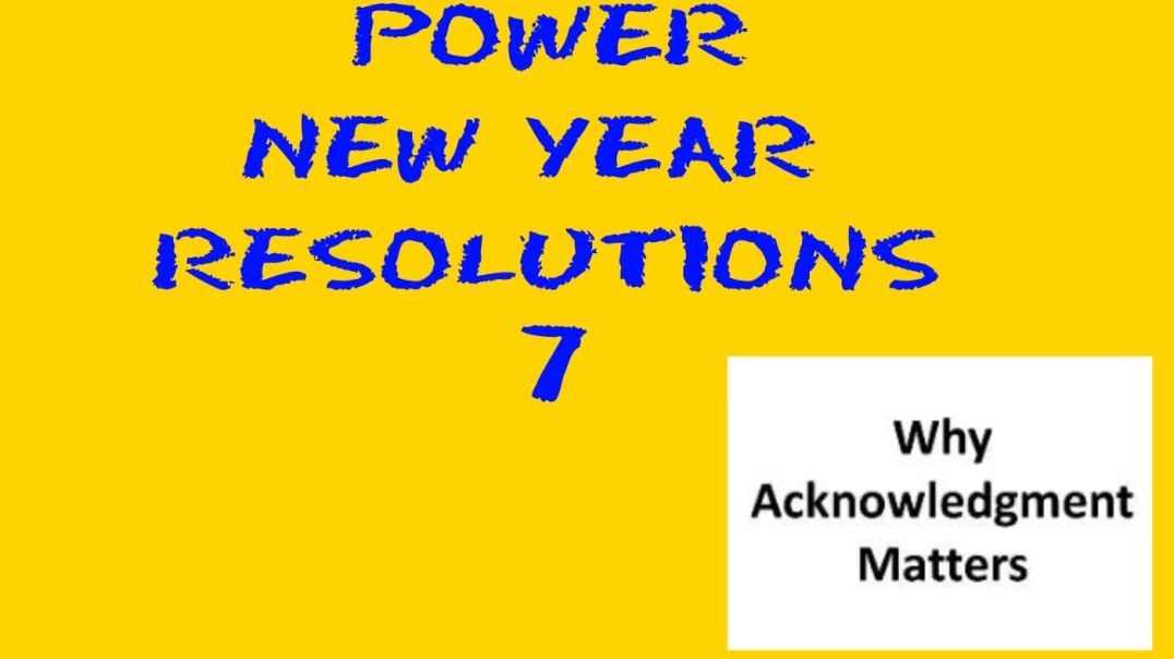Power New Year Resolutions Series 7-8